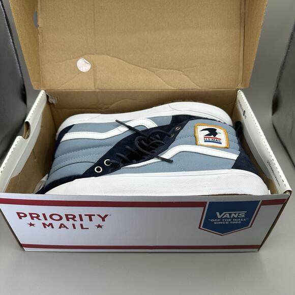 Vans Sk8-Hi MTE-1 Shoes Mens 8 US/Womens 9.5 Blues Blue Fog USPS Insulated - Picture 12 of 12